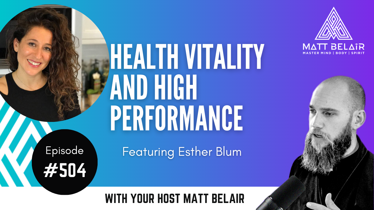 Esther Blum on the Matt Belair Podcast