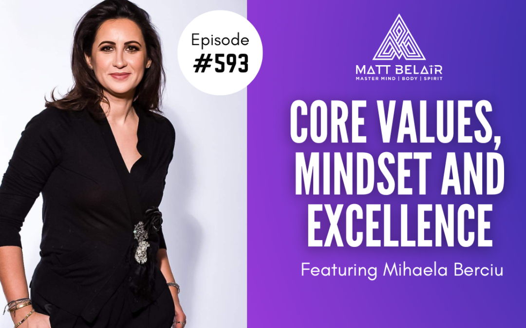 Mihaela Berciu: Core Values, Mindset and Excellence